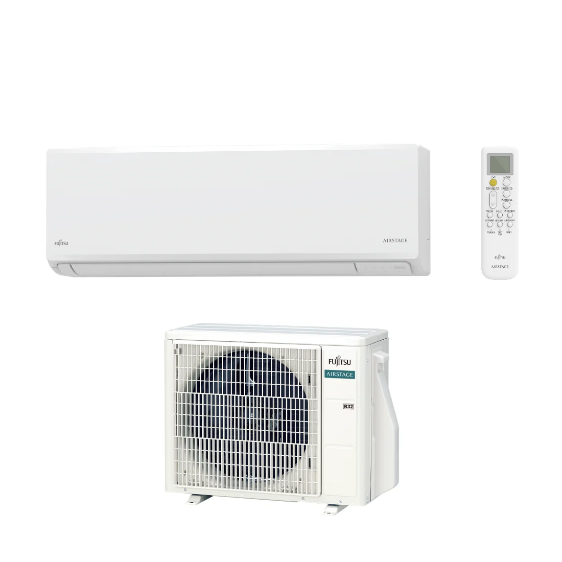 FUJITSU klima uređaj Airstage Super Compact Inverter ASEH12KNCA + AOEH12KNCA / 3,5 kW