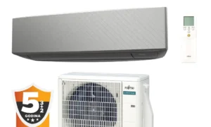FUJITSU sivi klima uređaj Design Inverter ASEG07KETF-B + AOEG07KETA / 2,0 kW