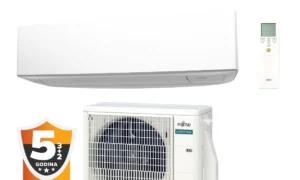 FUJITSU sivi klima uređaj Design Inverter ASEG12KETF-B + AOEG12KETA / 3,5 kW