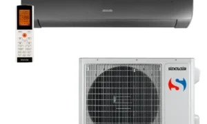 SINCLAIR crni klima uređaj Terrel SIH-24BITB + SOH-24BIT / 7,0 kW