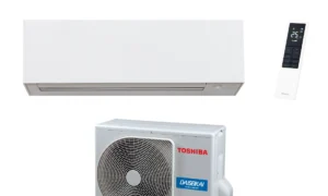 TOSHIBA klima uređaj boje drveta Super DAISEIKAI™ 10 RAS-B18S4KVDG-E + RAS-18S4AVPG-E / 5,0 kW